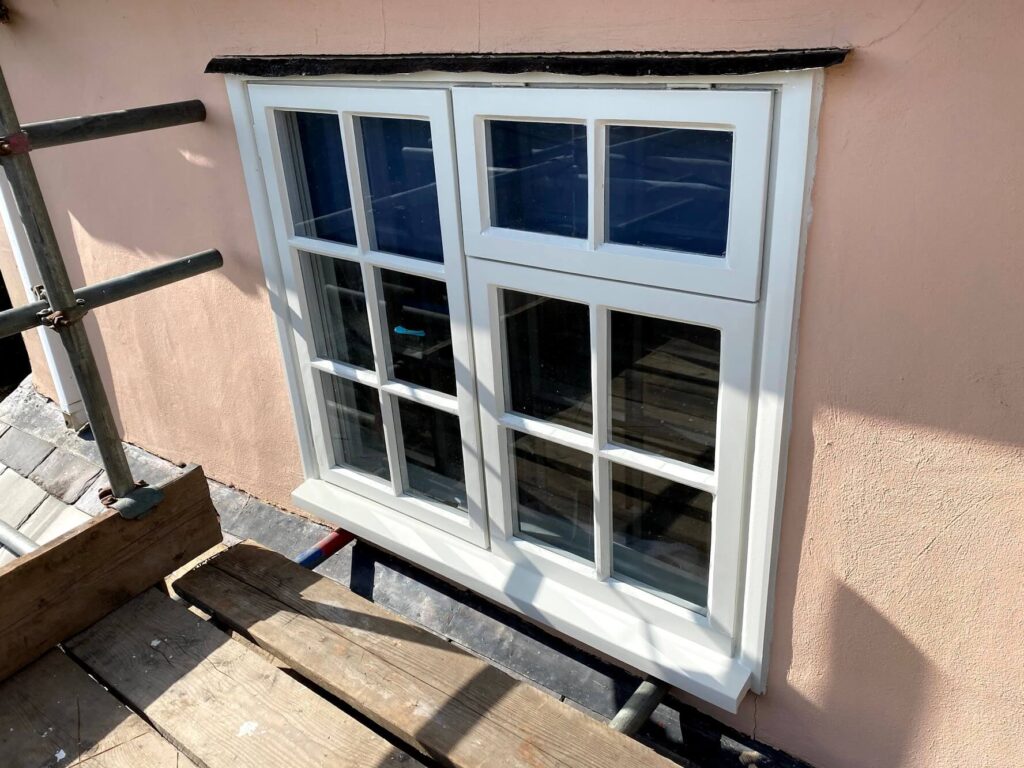 renovated timber window
