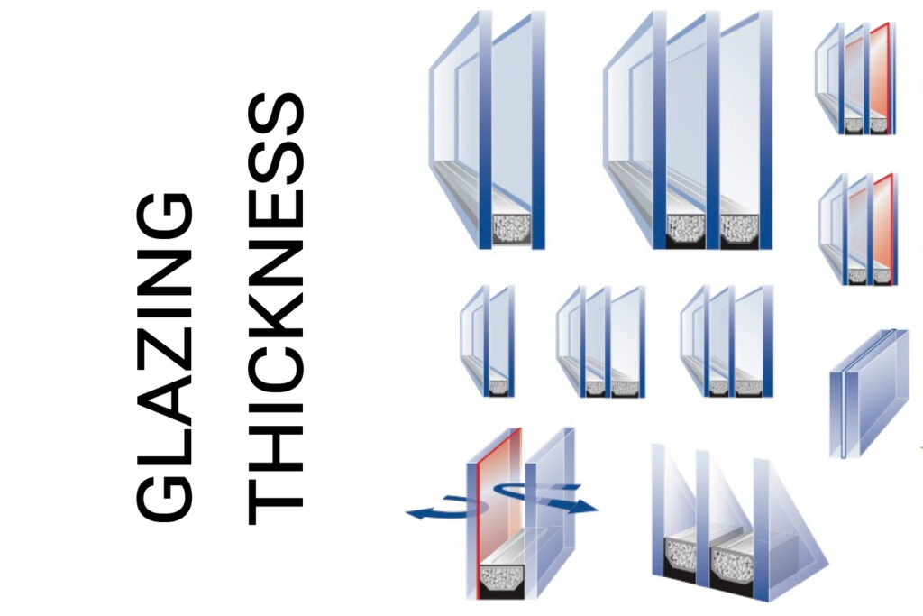 Double glazing thickness | Standard and triple glasing thickness guide