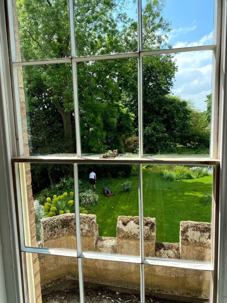 Double glazing old sash windows