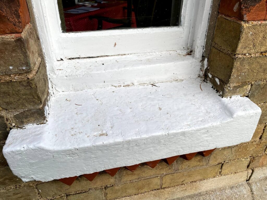 сoncrete window sill repair
