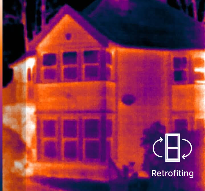 reglazing with double-glazed units 