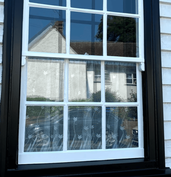 sash windows painting prices