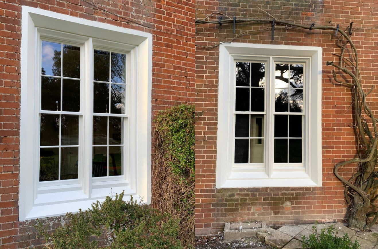 Retrofit double-glazing Essex - Reglazing timber windows in Essex