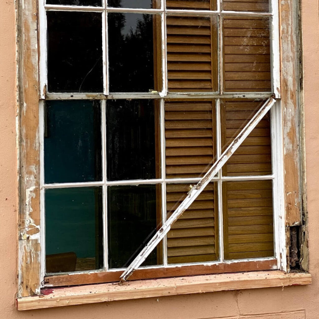 before Sash windows repair Hertfordshire