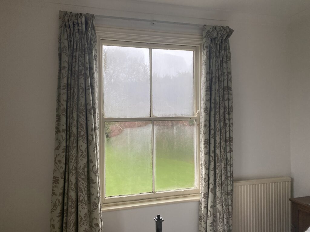 Single glazing condensation and how to fix it