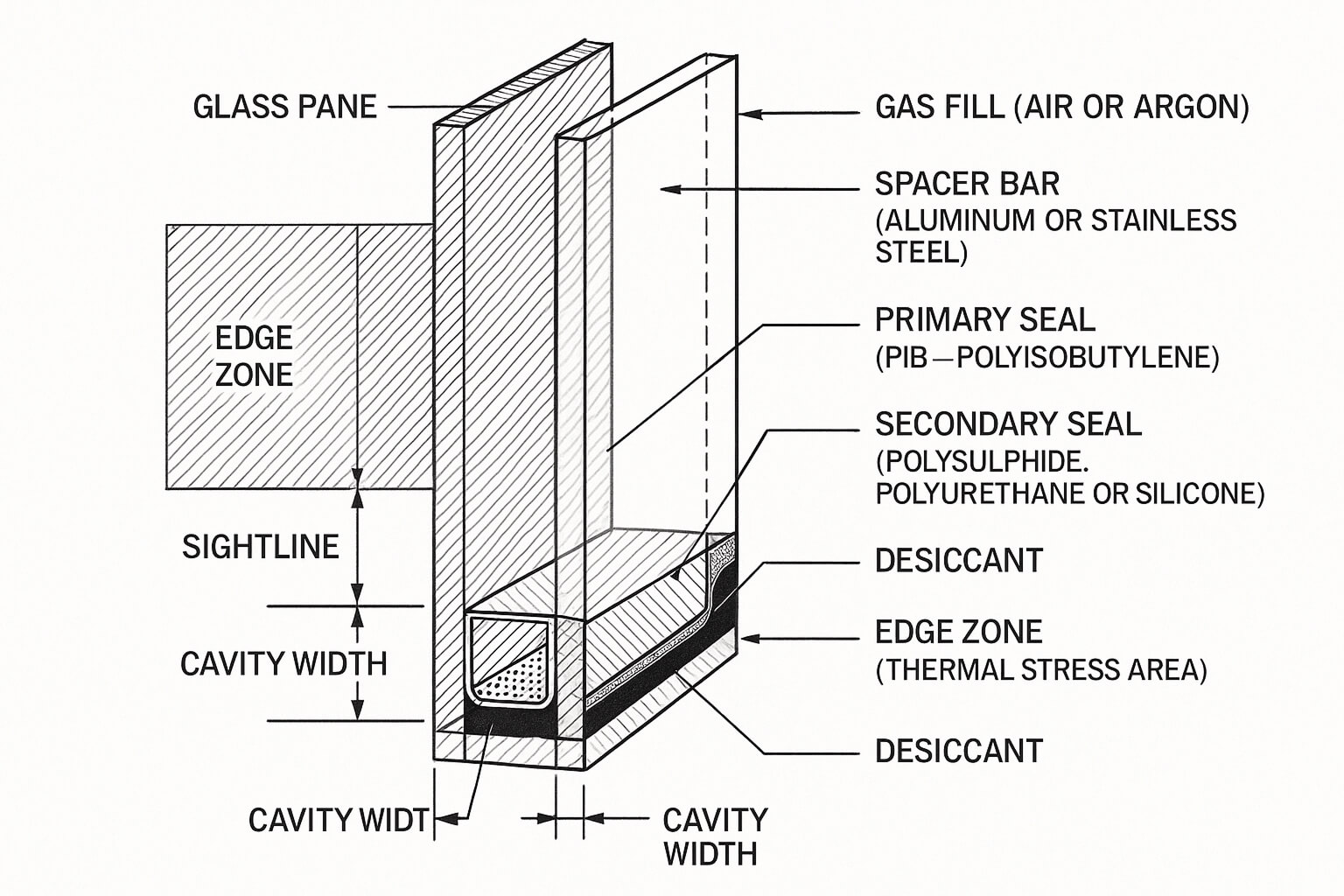 When Double Glazing “Melts” from the Inside
