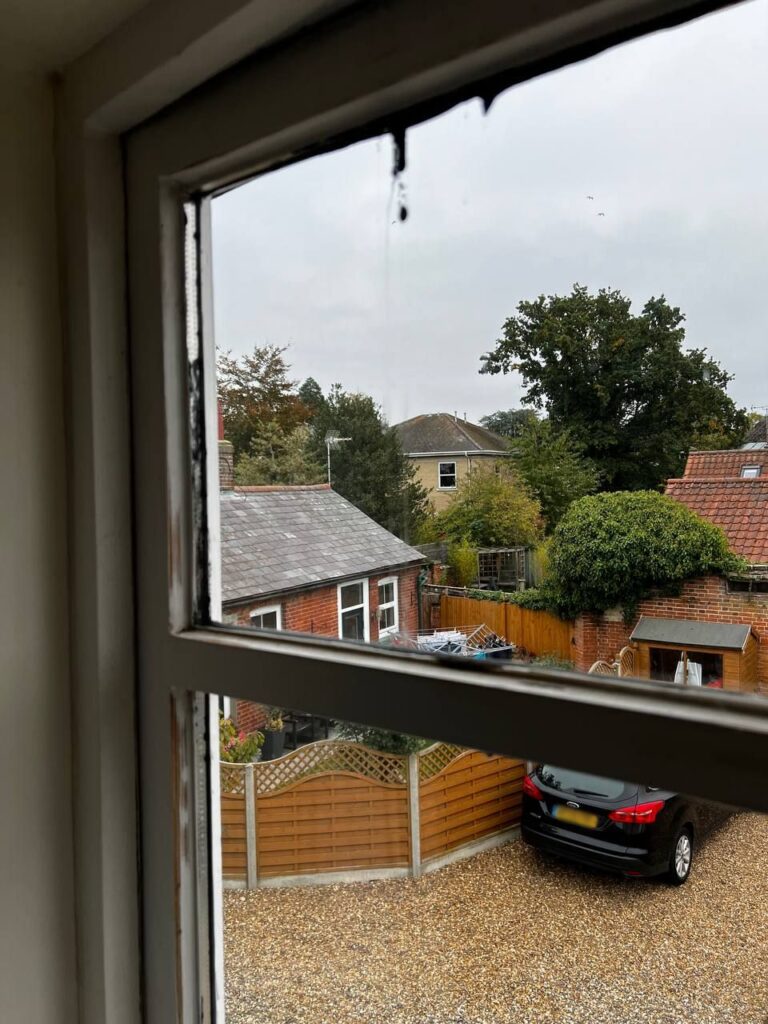 When Double Glazing “Melts” from the Inside